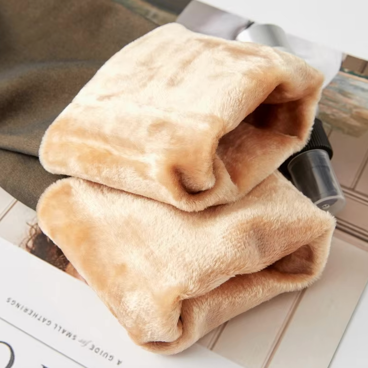 El panty de polar transparente