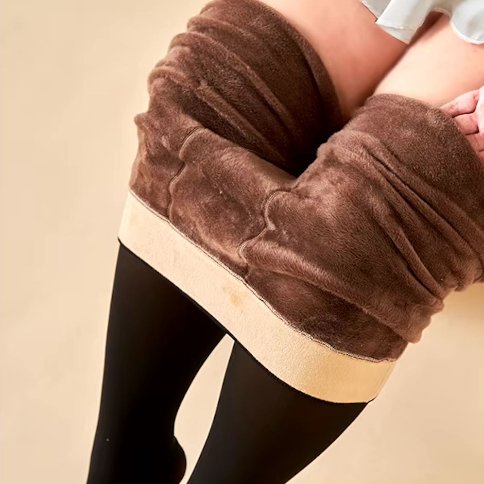 El panty de polar transparente