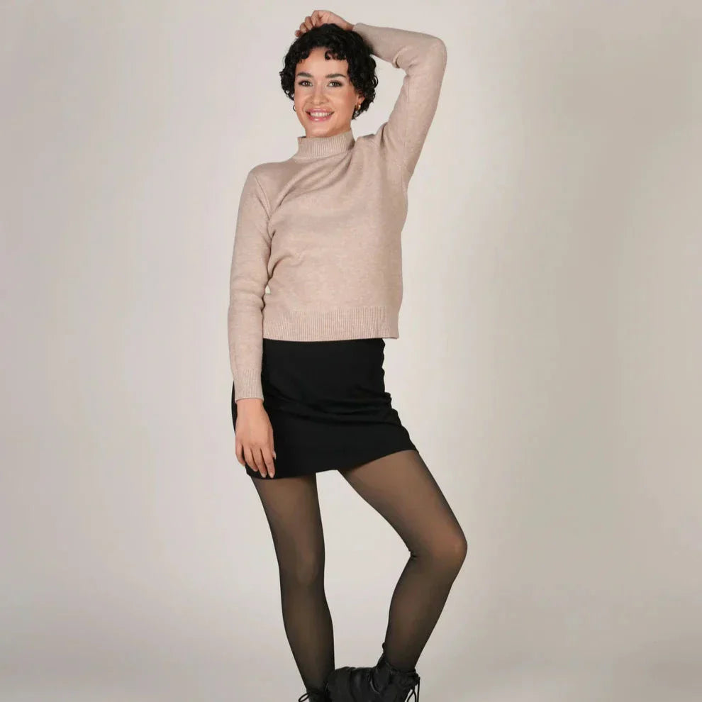 El panty de polar transparente