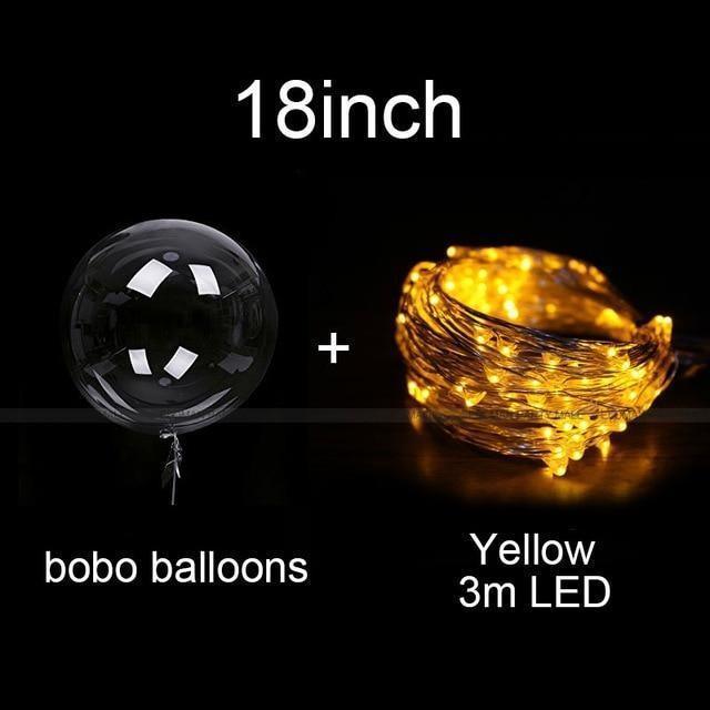 בלוני LED רב פעמיים כדי להאיר את המסיבות שלכם (X10)